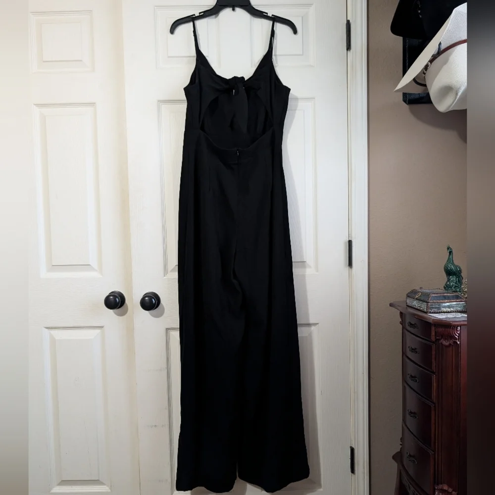 NWT Gianni Bini Spaghetti Strap Jumpsuit Size L - Picture 5 of 10